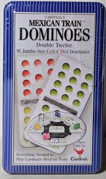 New/sealed Cardinal Mexican Train Dominoes Set Double Twelve