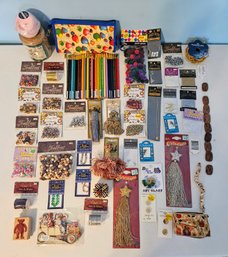 Wooden Beads, Natural Jute, Tassels, Colored Pencils, Wire And More