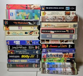 Assortment Of VHS Tapes Incl Dangerous Beauty, The Sound Of Music, The Muse & More