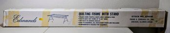 Edmunds Quilting Frame With Stand, New In Box