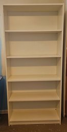 6 Tier White Composite Wood Shelving Unit W Adjustable Shelves