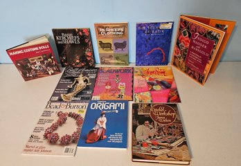 Assortment Of DIY Books Incl Origami, Hand Spinners, Bead, Costumes & More