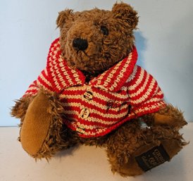 Giorgio Beverly Hills 1996 Collectors Bear In Red Stripe Sweater