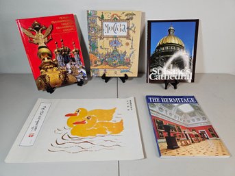Assortment Of Books Incl The Hermitage, St Issac Cathedral & More