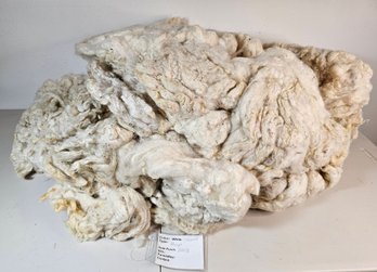Assortment Of White/peach Sheep Wool Dated 2003