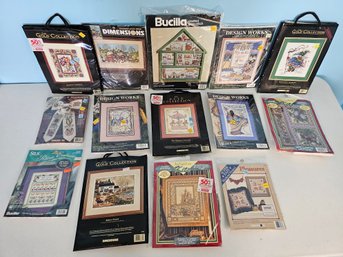 Cross Stitch & Needle Point Art Kits By The Gold Collection, Dimensions & More