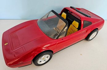 Vintage Mattel Inc 1986 Red Ferrari Car