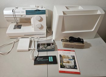 Viking Husqvarna Sewing Machine With Accessories, Manual & More (tested)