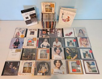 A Large Collection Of Tori Amos CD's, Book And VHS Of Videos
