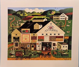 Peppercricket Farms Print Signed By Charles Wysocki