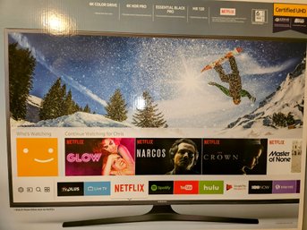 New In Box Samsung UHD TV 55' 6 Series Tv Model MU6290 4k Smart Tv