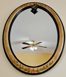 Stein World Oval Floral Mirror With Tag