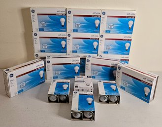 Large Lot Of New 60w Lightbulbs Incl General Electric & Great Value
