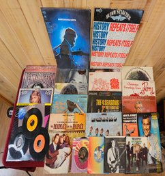 A Collection Of Vinyl Incl. Charlie Daniels Band, Kenny Rogers, Dolly, Mamas & Papas, Carpenters And More