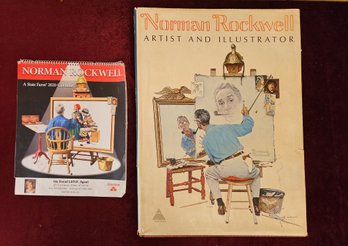 Norman Rockwell Artist And Illustrator Coffee Table Book With Original Sleeve