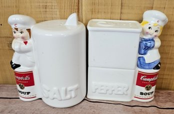 1996 Campbell Soup Company Salt And Pepper Shakers