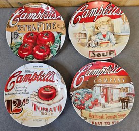 Campbells Soup Collectable Plates. X-tra Fine Set Of  4