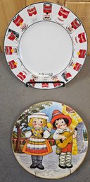 Dooly Dingle World Traveler Plate First Edition. Campbells Soup Collectors Plate