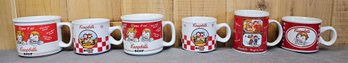 6 Vintage Campbells Soup Mugs