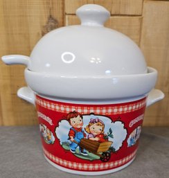 2002 Campbells Soup Tureen With Lid And Ladle