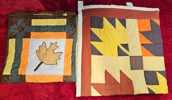 Fall Linens Incl.  Hand Stitched Display Quilts
