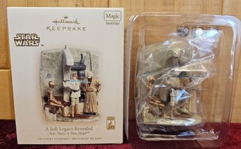 Hallmark Keepsake Star Wars Christmas Ornament A Jedi Legacy Revealed A New Hope