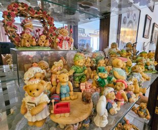 Large Assortment Of Cherished Teddies Incl Ryan, Robin, Kathryn And More