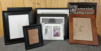 Brown And Black Wooden Frames