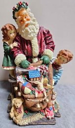 Resin Santa Figurine By Home And Interiors And Gifts