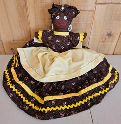 Black African American Fabric Doll