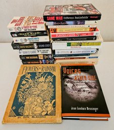 Lot Of A Variety Of Books