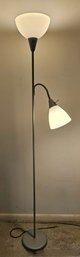 Floor Lamp With Metal Base And Plastic Shades (tested)