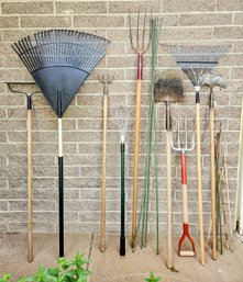 An Assortment Of Yard Tools