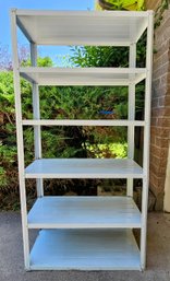 Metal Storage Six Tiered Shelf