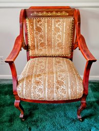 Beautiful Antique Mahogany Armchair