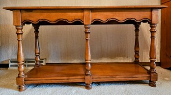 Very Pretty Vintage Maple Sofa Table