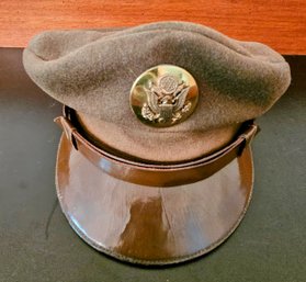 WWII Occupation Era US Army Enlisted Visor Cap