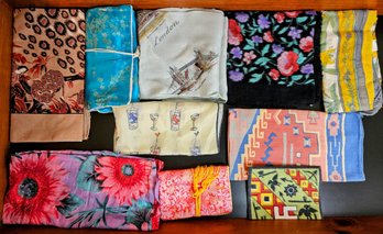 Assortment Of Fun Colorful Scarfs!