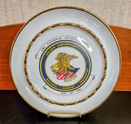 1 FBI  National Academy Golden Anniversary  Plate In Org Box