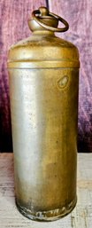 Antique 18th/19th Centry C Pewter Flagon FLask Bottle W/ Stopper