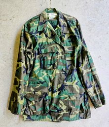 BDU : U.S Military Camo Long Sleeve Jacket  With Pants (summer)