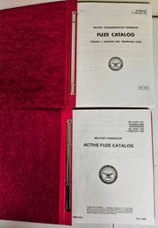 2 Militarily Handbooks Active Fuse Catalogs