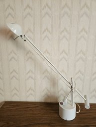 Vintage White Counterbalance Lamp (Tested)