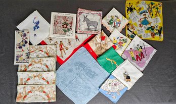 An Assortment Of Vintage Handkerchiefs