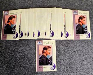 Colorado Rockies Steve Harris Pitcher Trading Cards