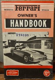 Ferrari Owner's Handbook By Hans Tanner Soft Cover Book