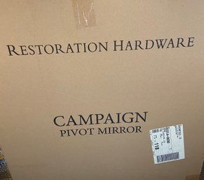 Restoration Hardware Campaign Pivot Mirror