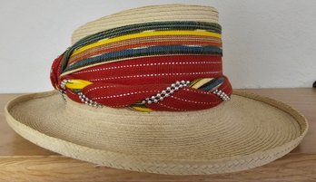 La Giralda  Palm Hats Factory Handcrafted Hat Size 60