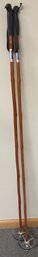 Vintage Trak Bamboo Ski Poles