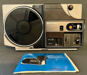 Bell & Howell Model LX20 Projector With Manual (tested)